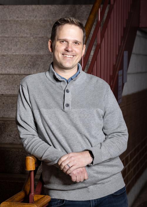 Portrait of Dr. Jay Breneman, president, Erie School Board